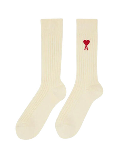 Ami Socks Logo Cream