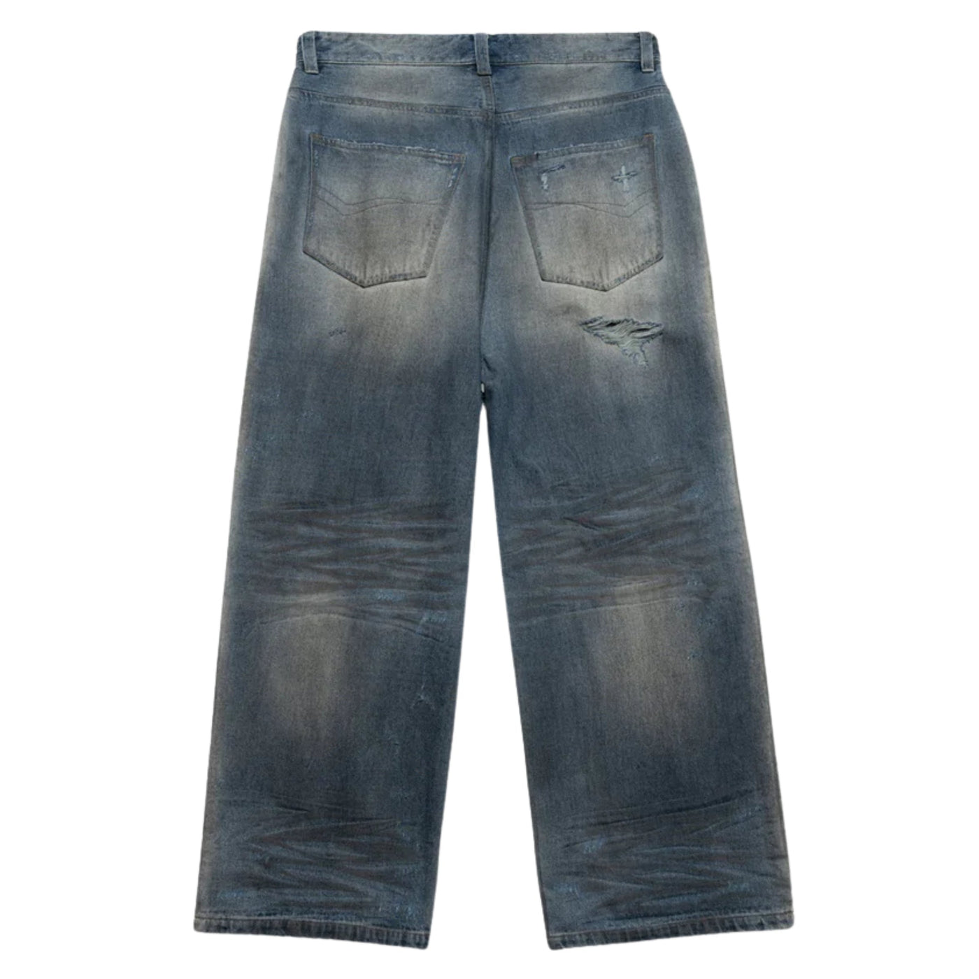 Acupuncture Jeans Ripped Blue