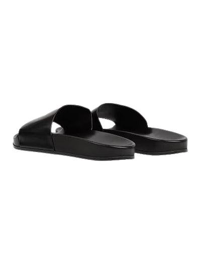 Vetements Slides Logo Black