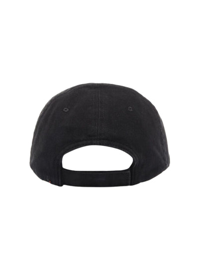 Balenciaga Cap Worn Black