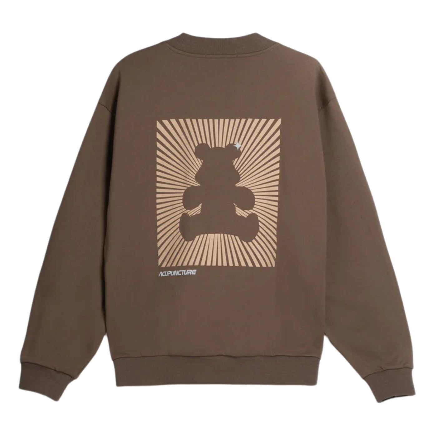 Acupuncture Sweater Shadow Bear Chocolate