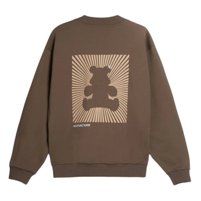 Acupuncture Sweater Shadow Bear Chocolate