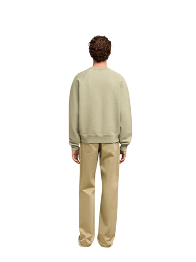 Ami Sweater Logo Heather Sage