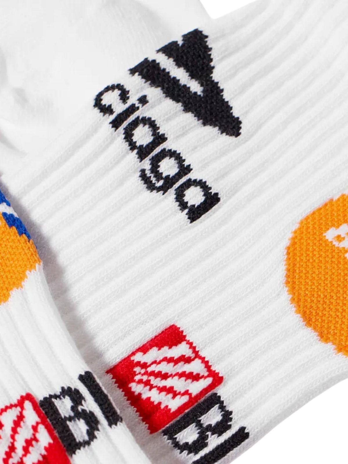 Balenciaga Sock Logo White