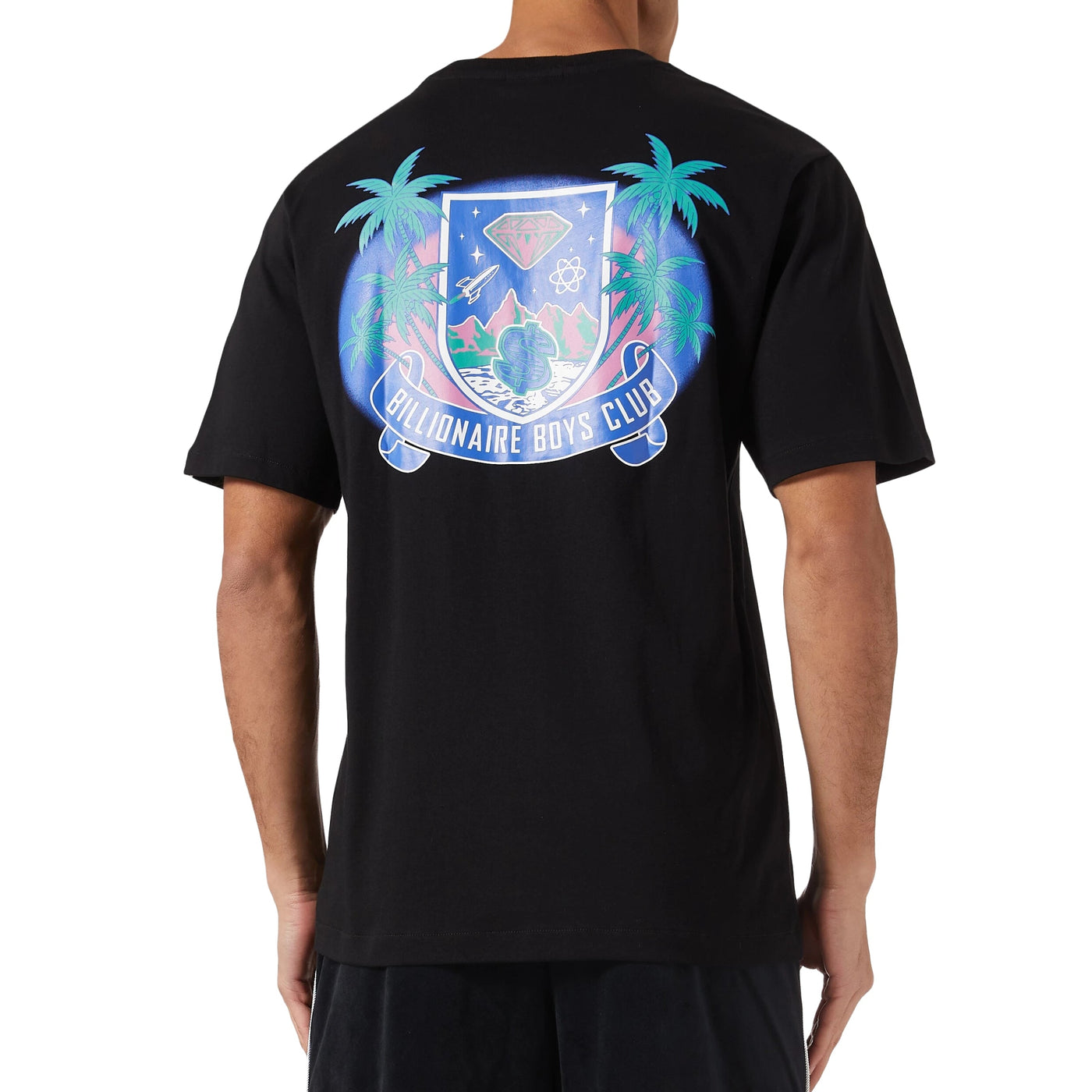 Billionaire Boys Club T-Shirt Tropical Crest Black