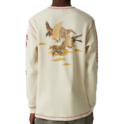 Billionaire Boys Club T-Shirt L/S Duck Logo Beige