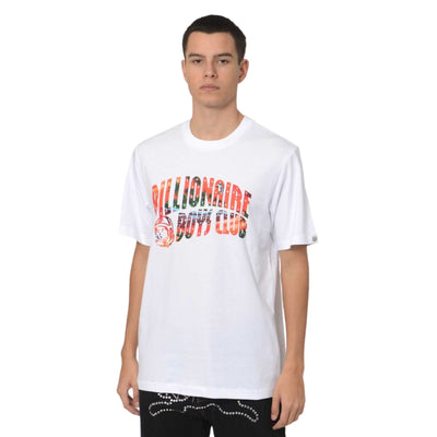 Billionaire Boys Club T-Shirt Tropical Island Full Arch Logo White