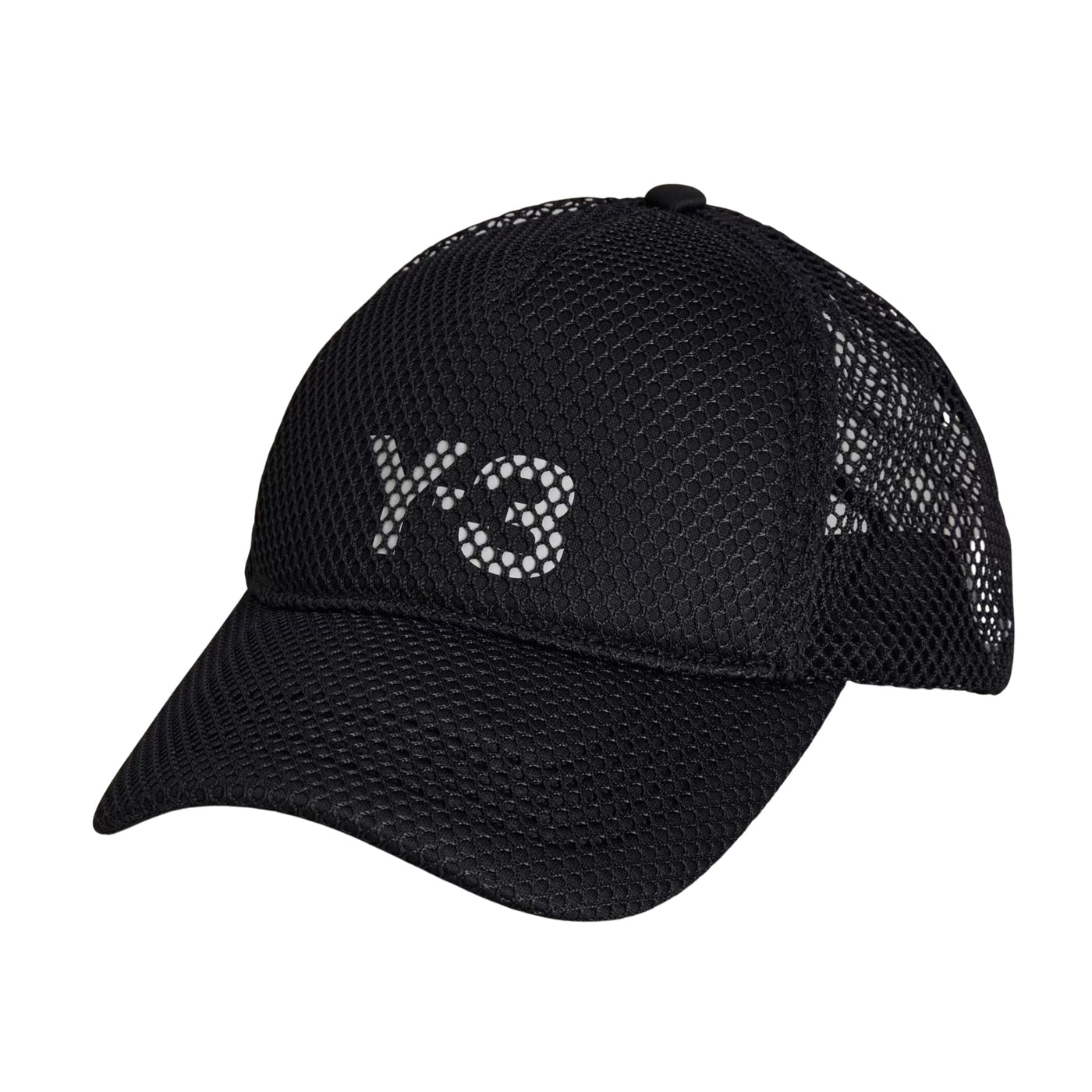 Y-3 Cap Trucker Logo Black