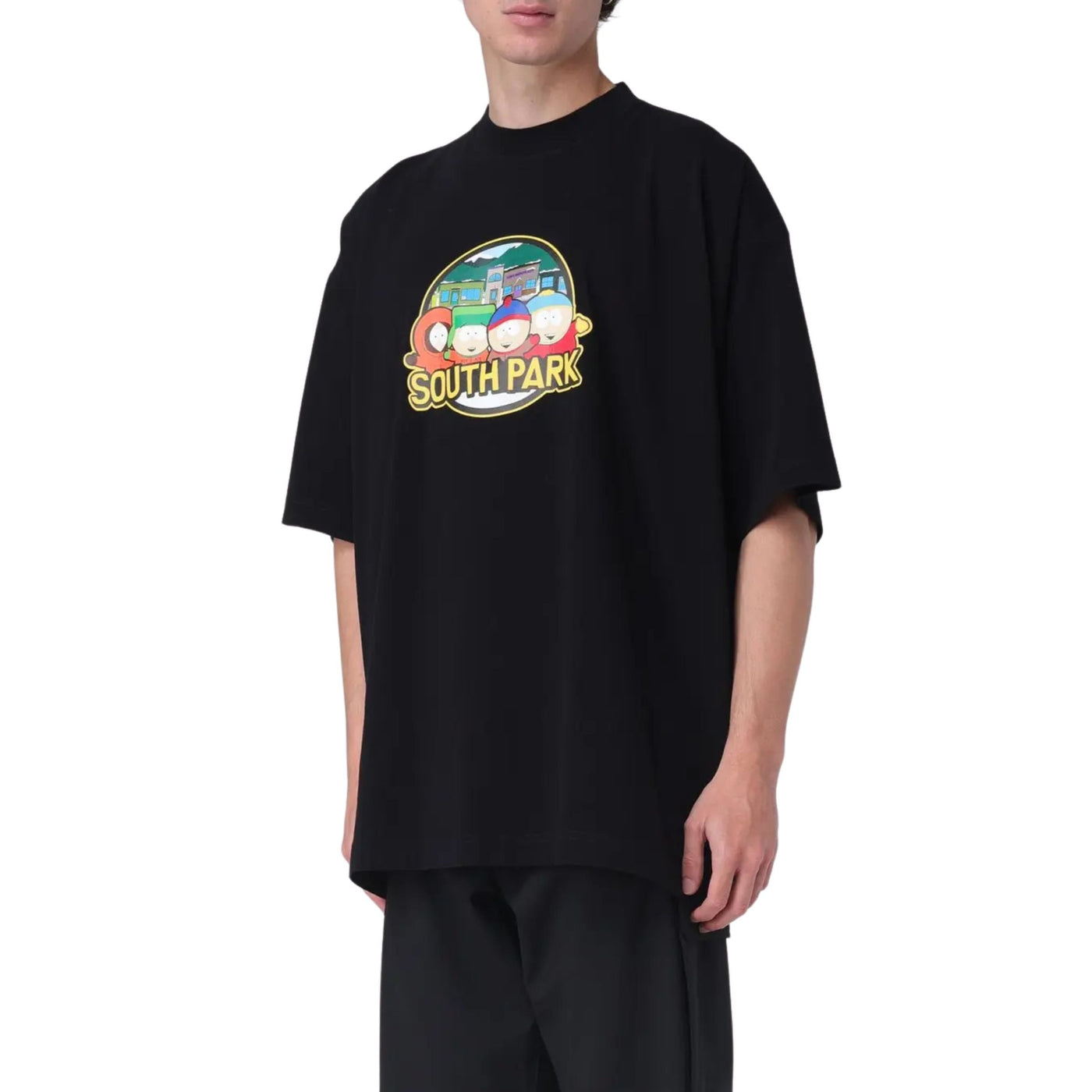 Vetements T-Shirt Southpark Oversized Black