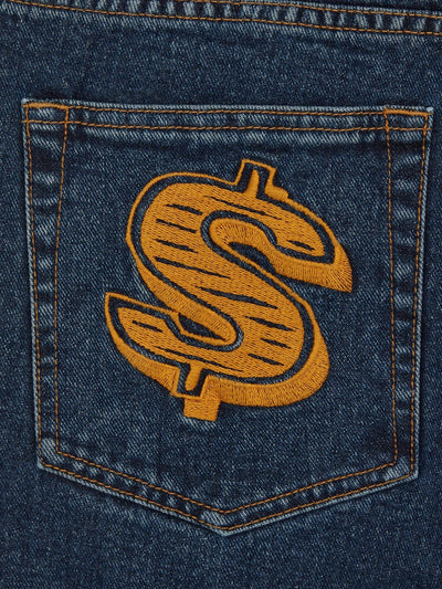 Billionaire Boys Club  Jean Embroidered Blue