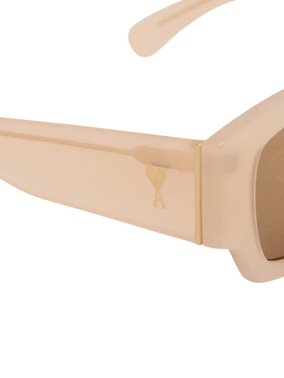 Ami Sunglasses Classical Ami De Coeur Acetate Cream
