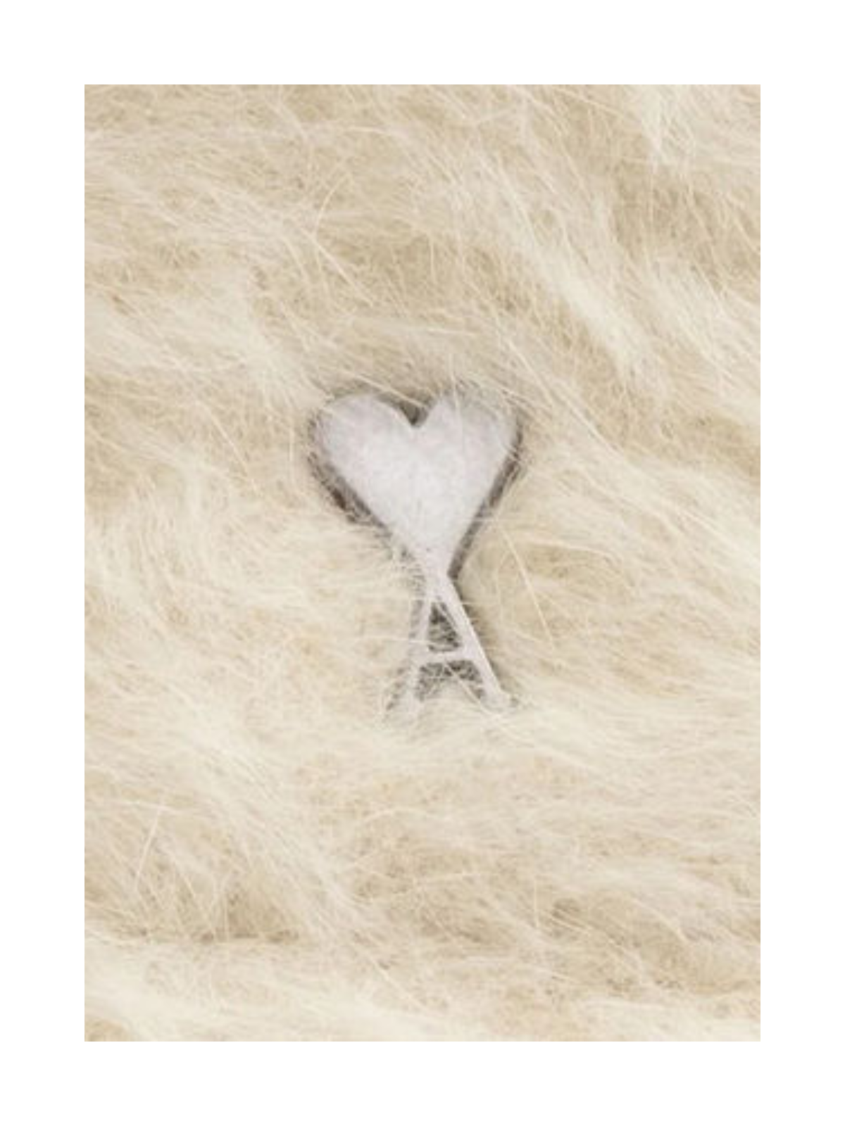 Ami Bucket Hat Logo White