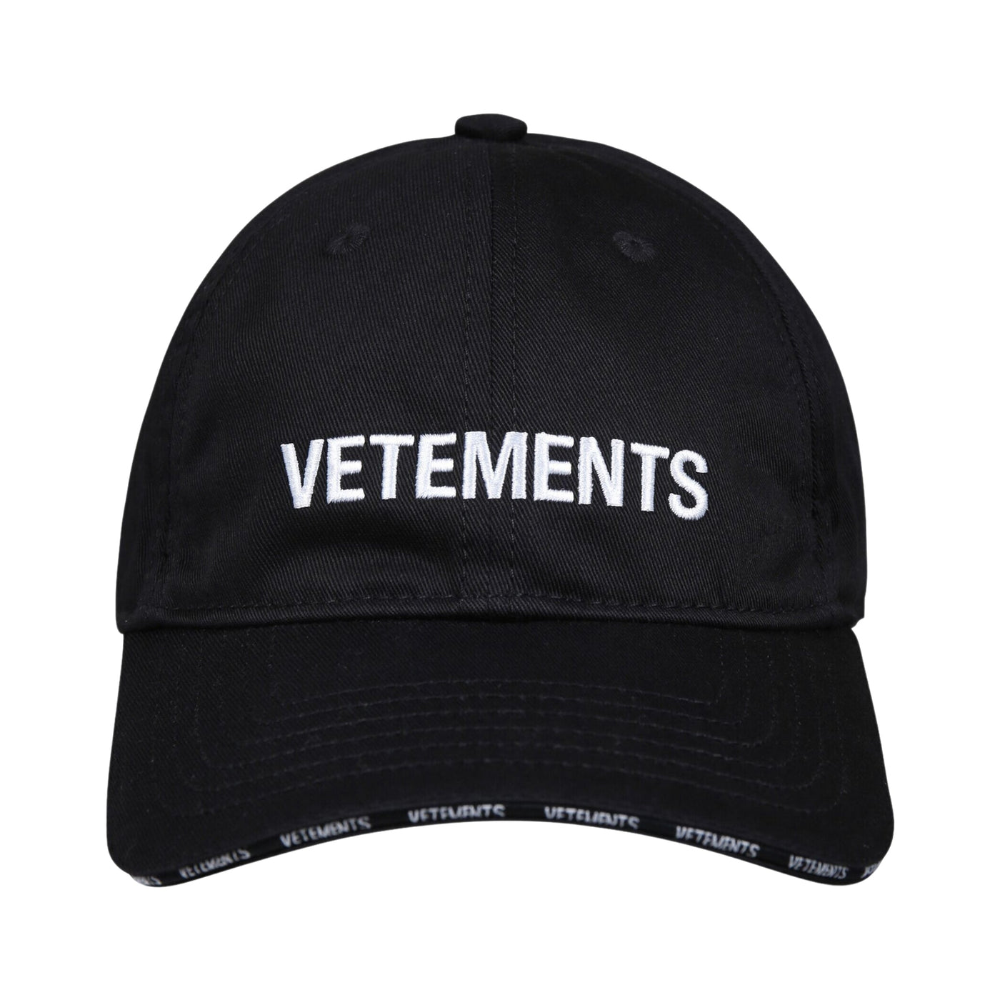 Vetements Cap Logo Black