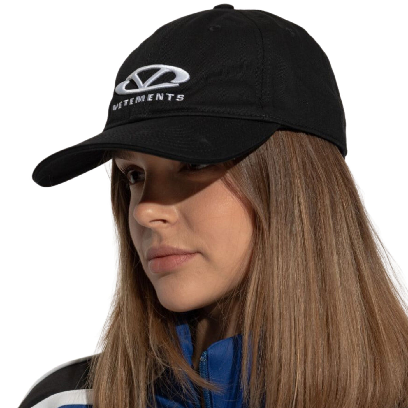 Vetements Cap Oval Logo Black