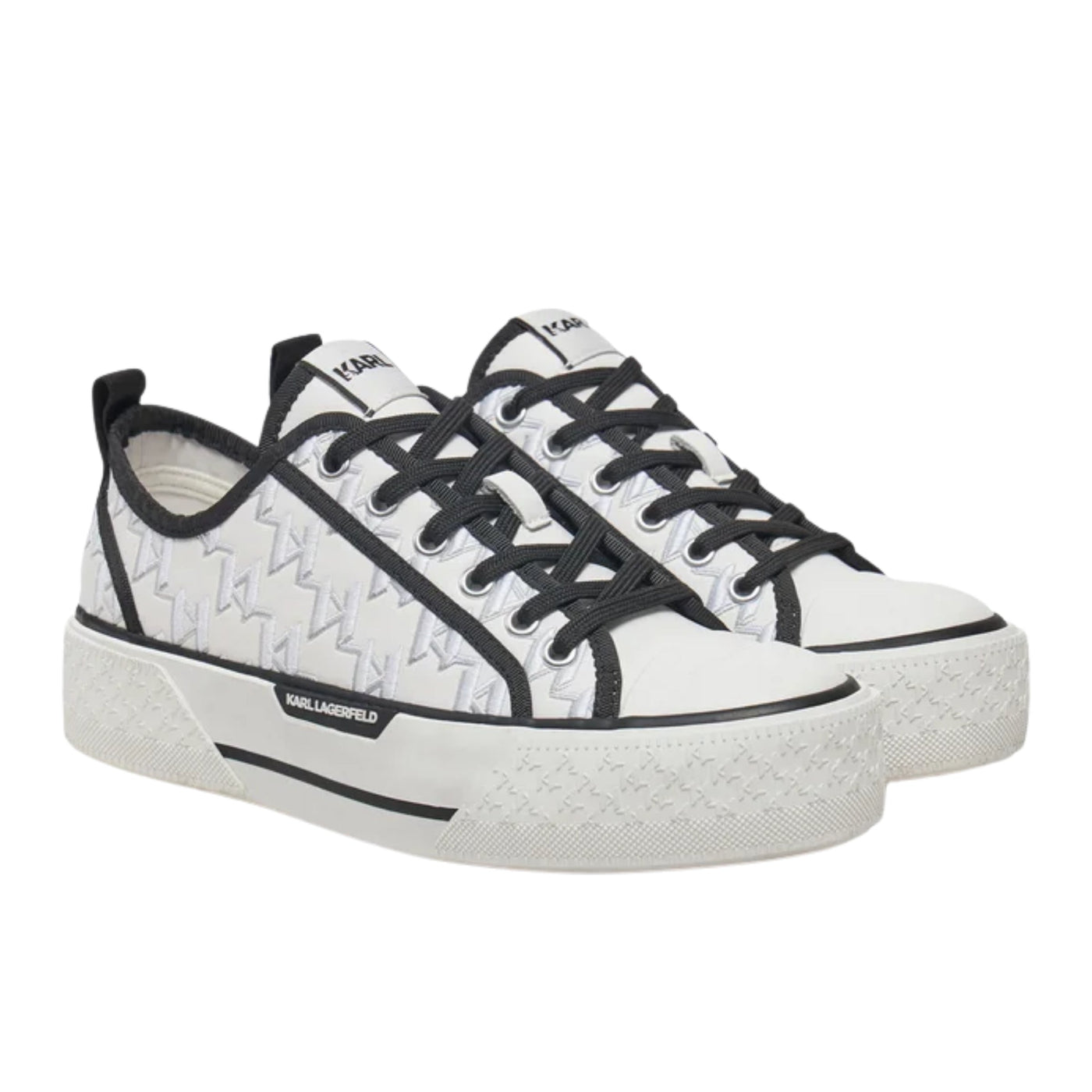 Karl Lagerfeld Sneaker Ladies Kampus Max Iii White-Black