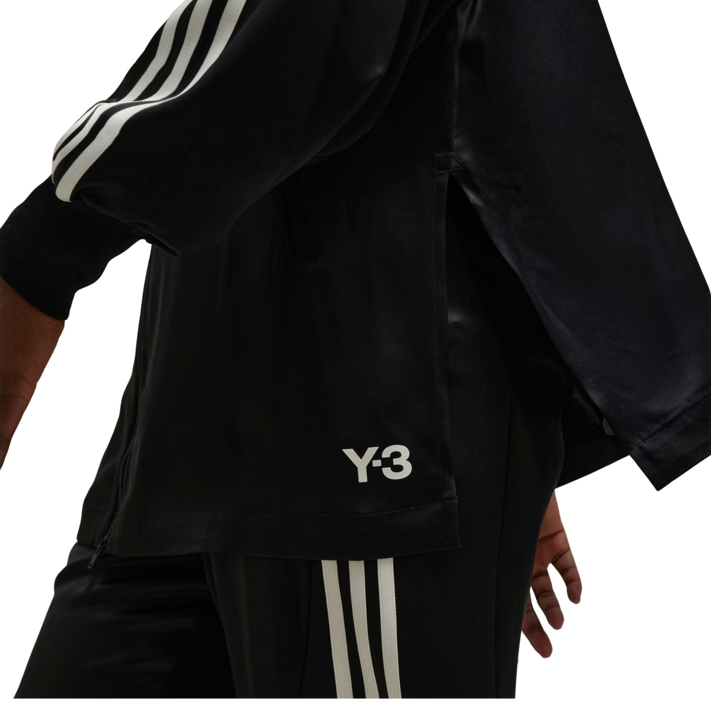 Y-3 Sweater Full Zip Hoodie Black