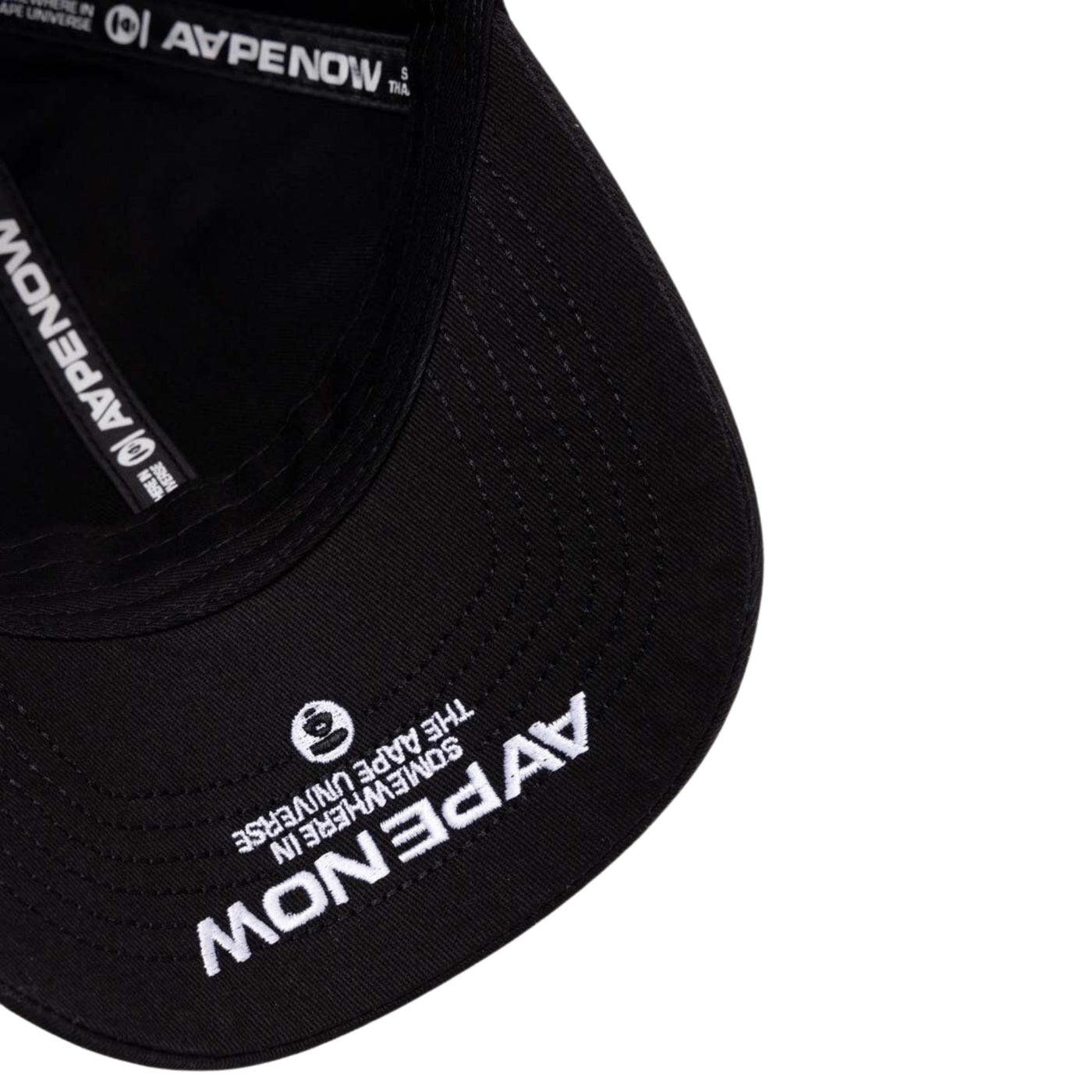 Aape Cap Logo Black