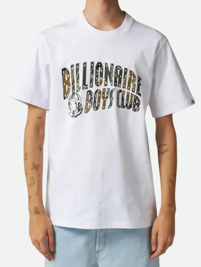 Billionaire Boys Club Crew Camo Arch Logo White
