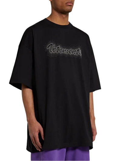 Vetements T-Shirt Snow Black
