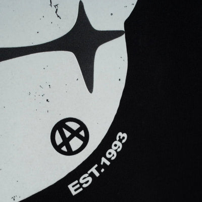 Acupuncture T-Shirt Ninja Bear Black-White