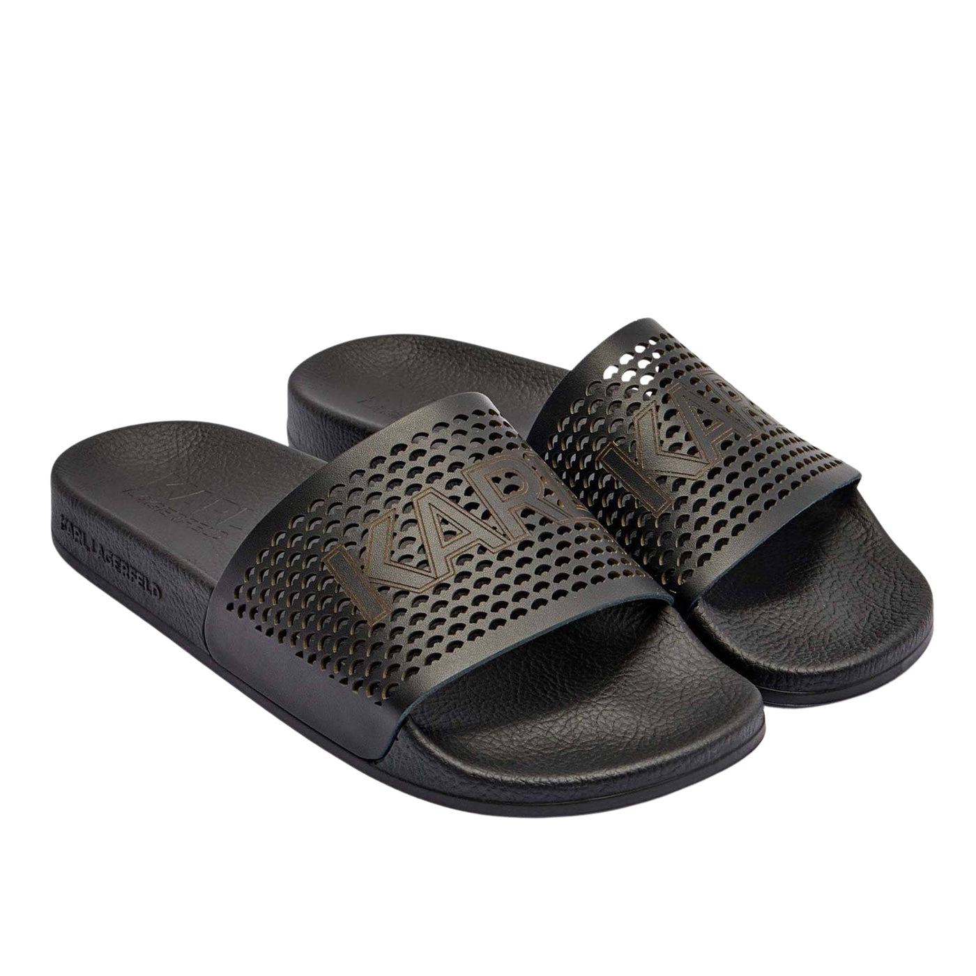 Karl Lagerfeld Slide Ladies Kondo 2.0 Perf Black