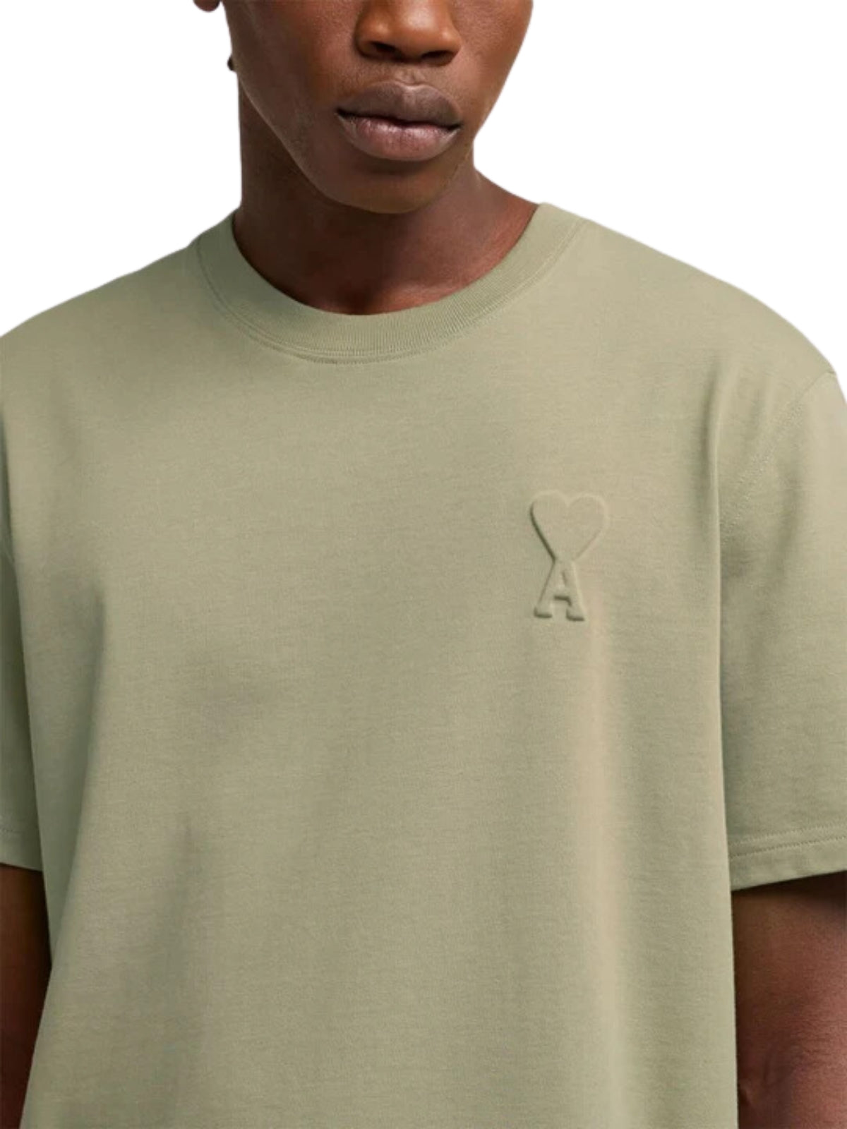 Ami T-Shirt Logo Sage