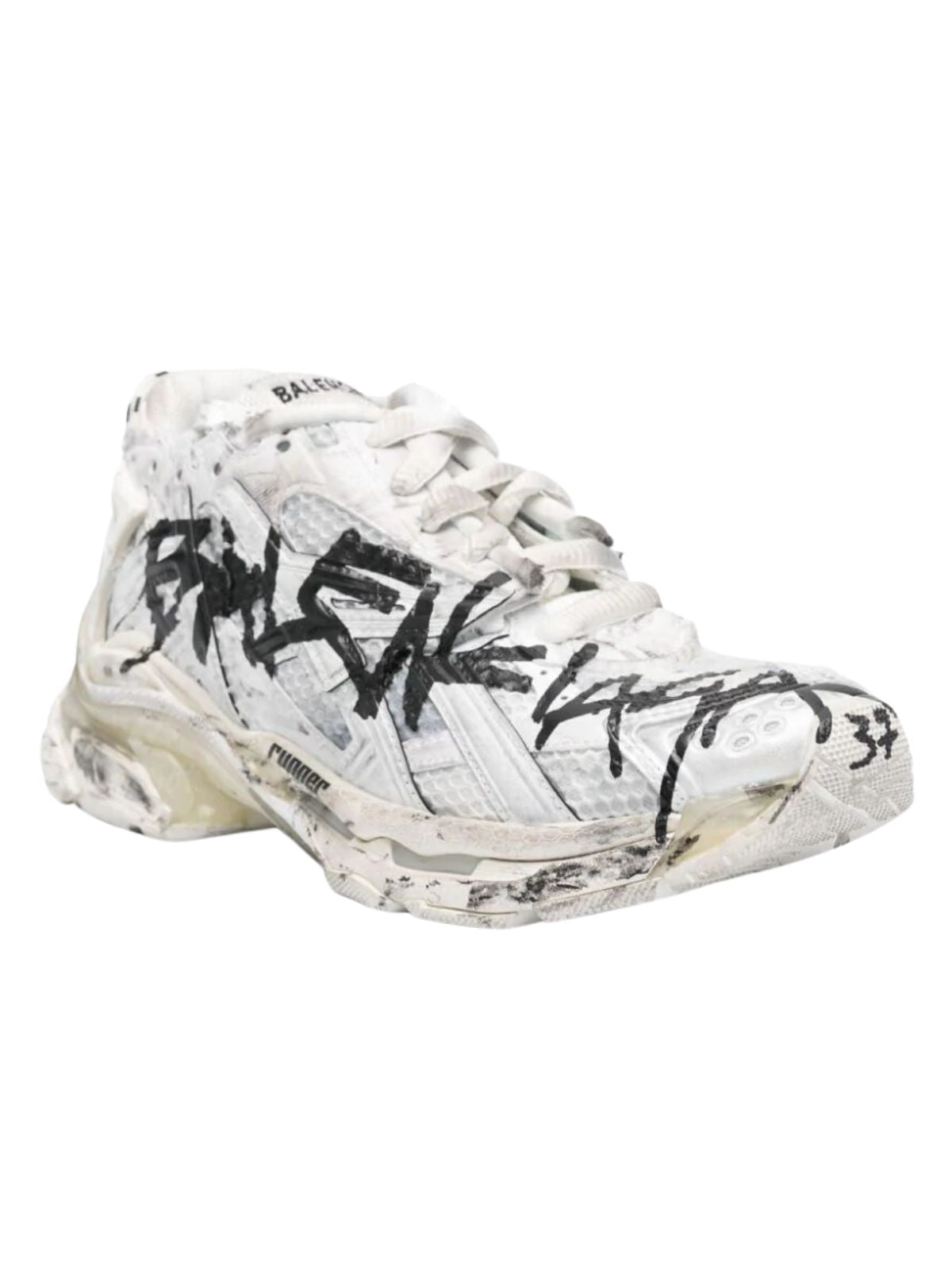 Balenciaga Sneaker Runner Grafitti Print