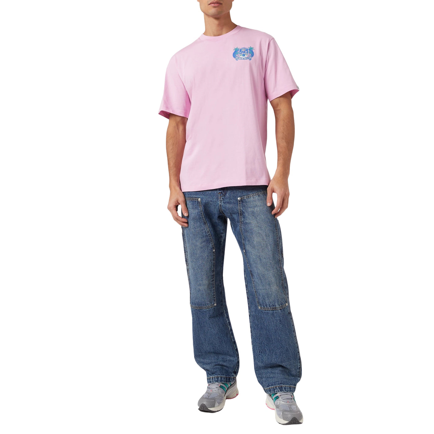 Billionaire Boys Club T-Shirttropical Crest Pink