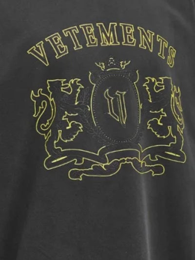 Vetements T-Shirt Graphic Black