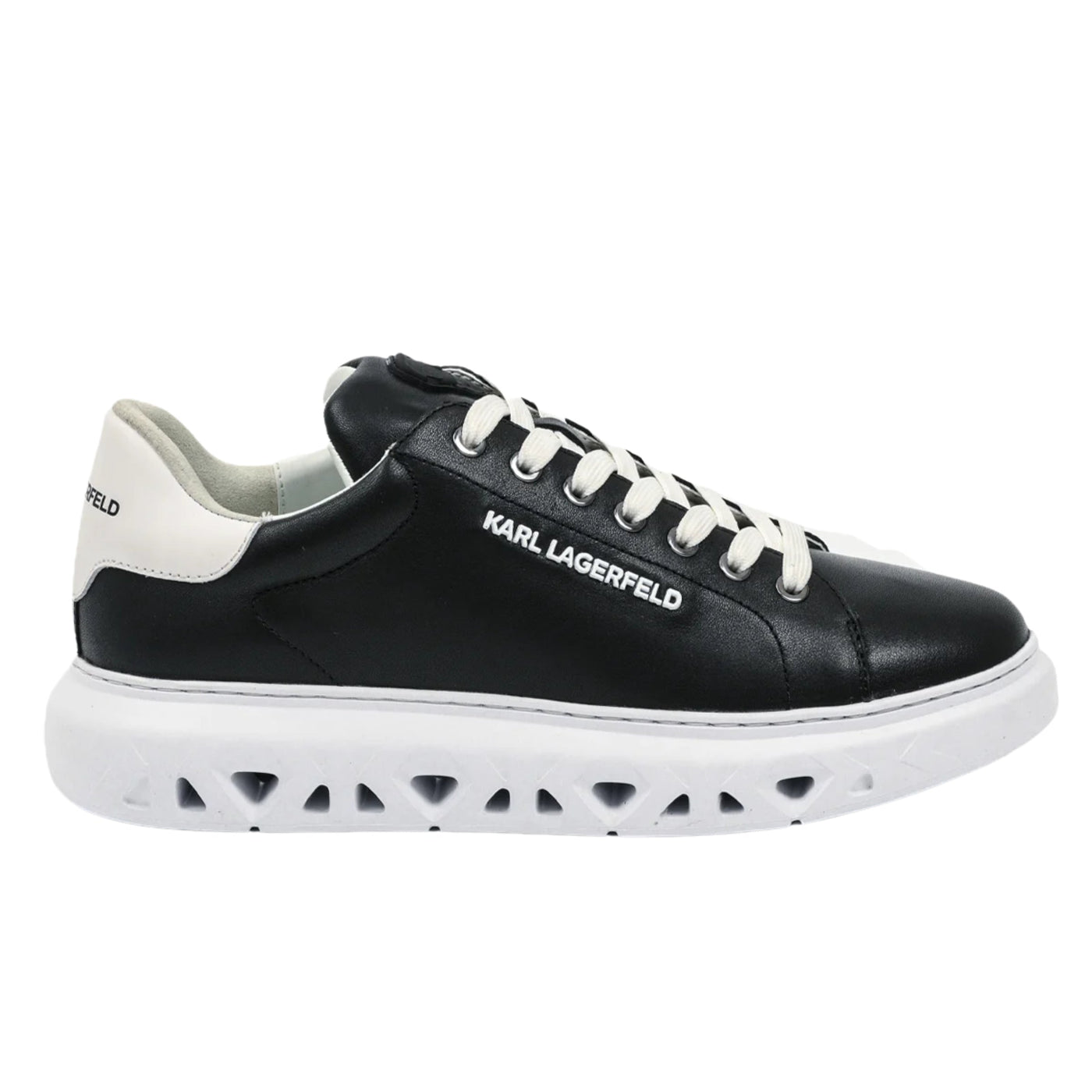 Karl Lagerfeld Sneaker Kapri Kite Lace Black-White