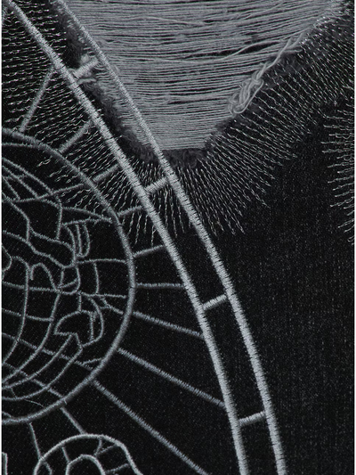 Who Decides War Jeans Darning Side Embroidery Coal