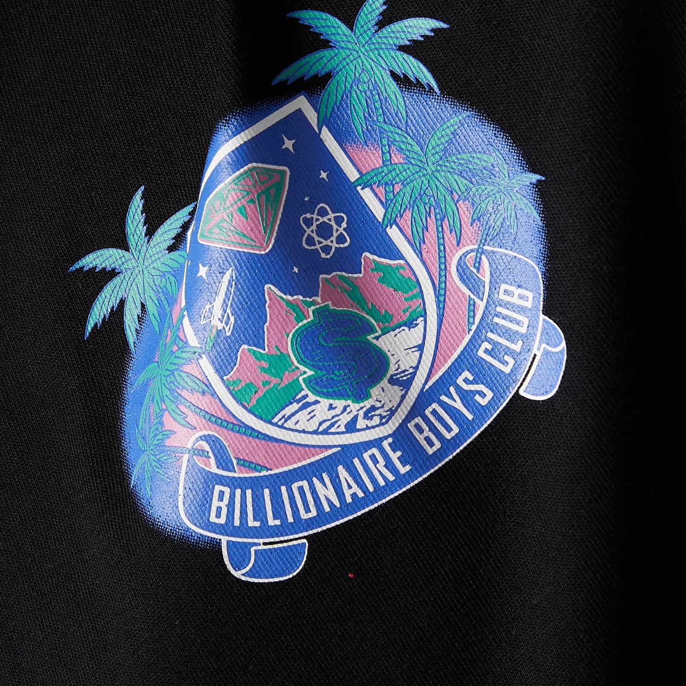 Billionaire Boys Club T-Shirt Tropical Crest Black