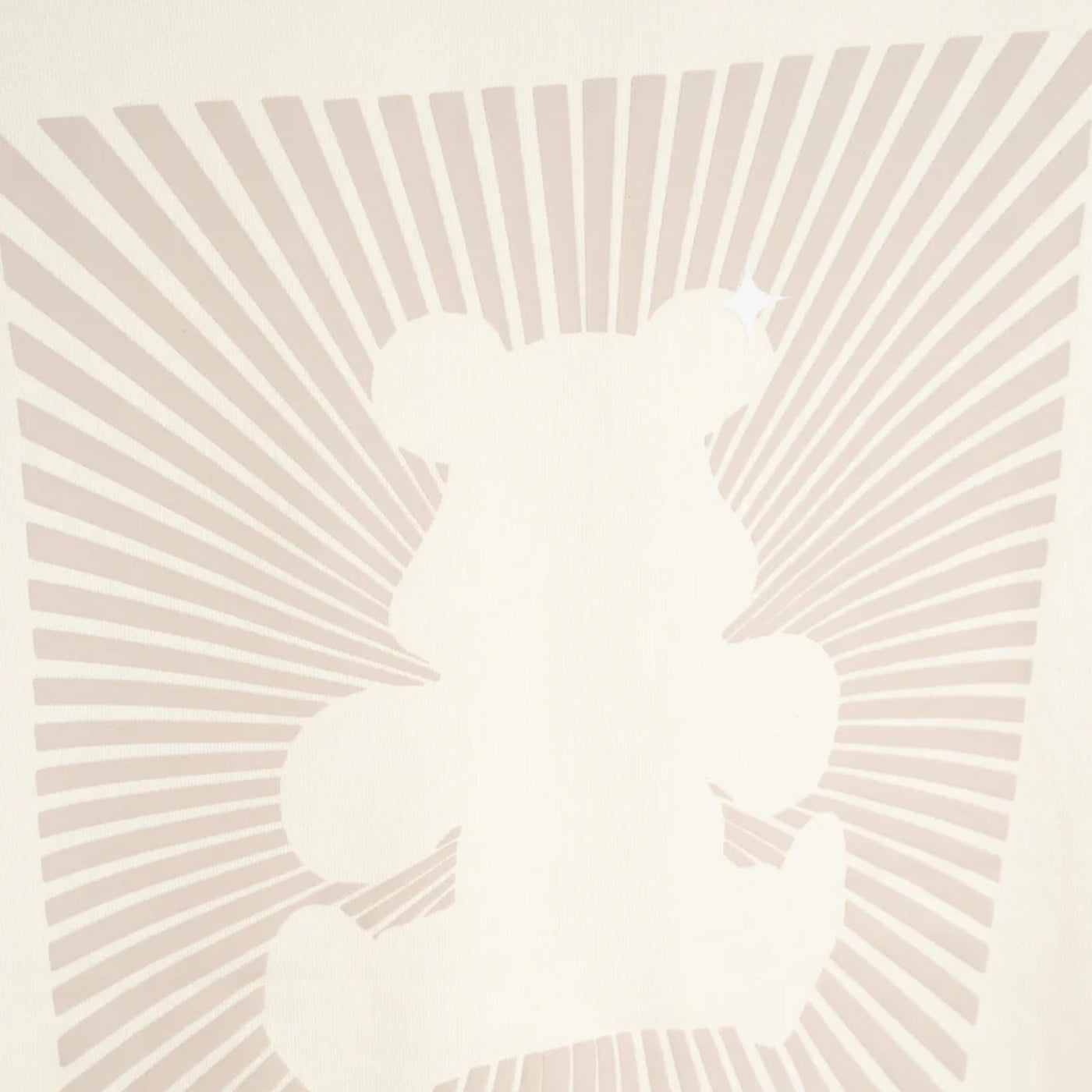 Acupuncture Sweater Shadow Bear Cream