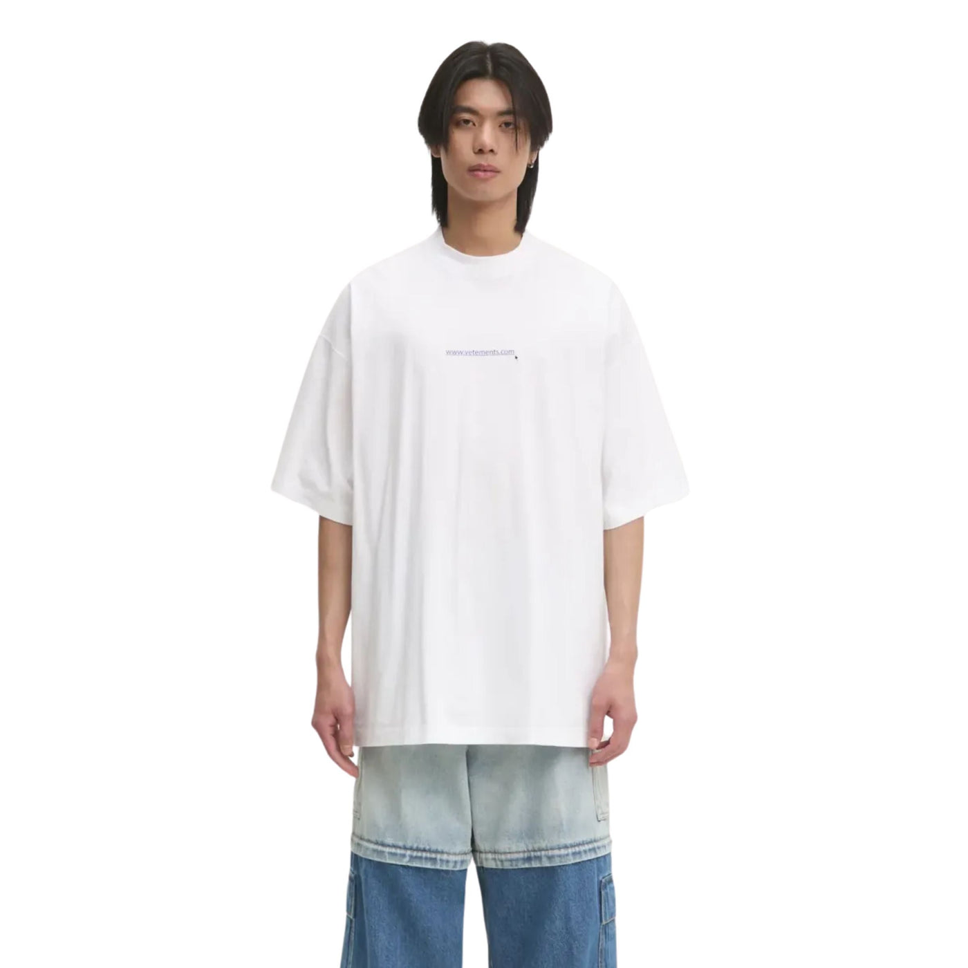 Vetements T-Shirt Website Oversized White