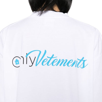 Vetements T-Shirt Only Vetements Regular White