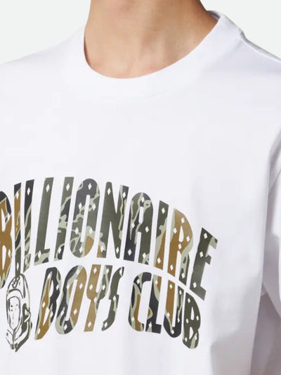 Billionaire Boys Club Crew Camo Arch Logo White