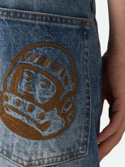Billionaire Boys Club Jeans Astro Selvedge Denim Heavy Wash Blue