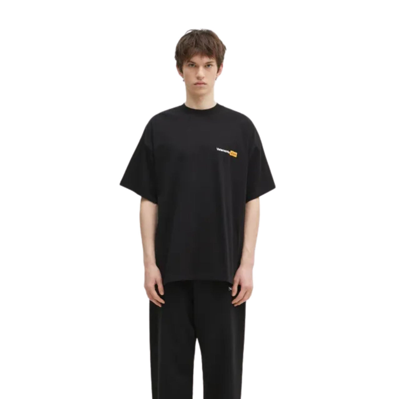 Vetements T-Shirt Vetements.Com Regular Black