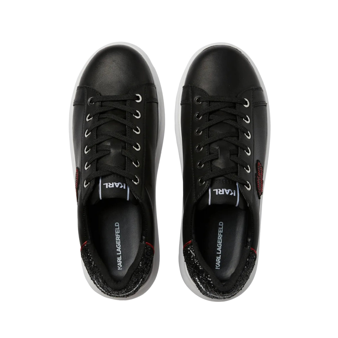 Karl Lagerfeld Kapri Heart Black