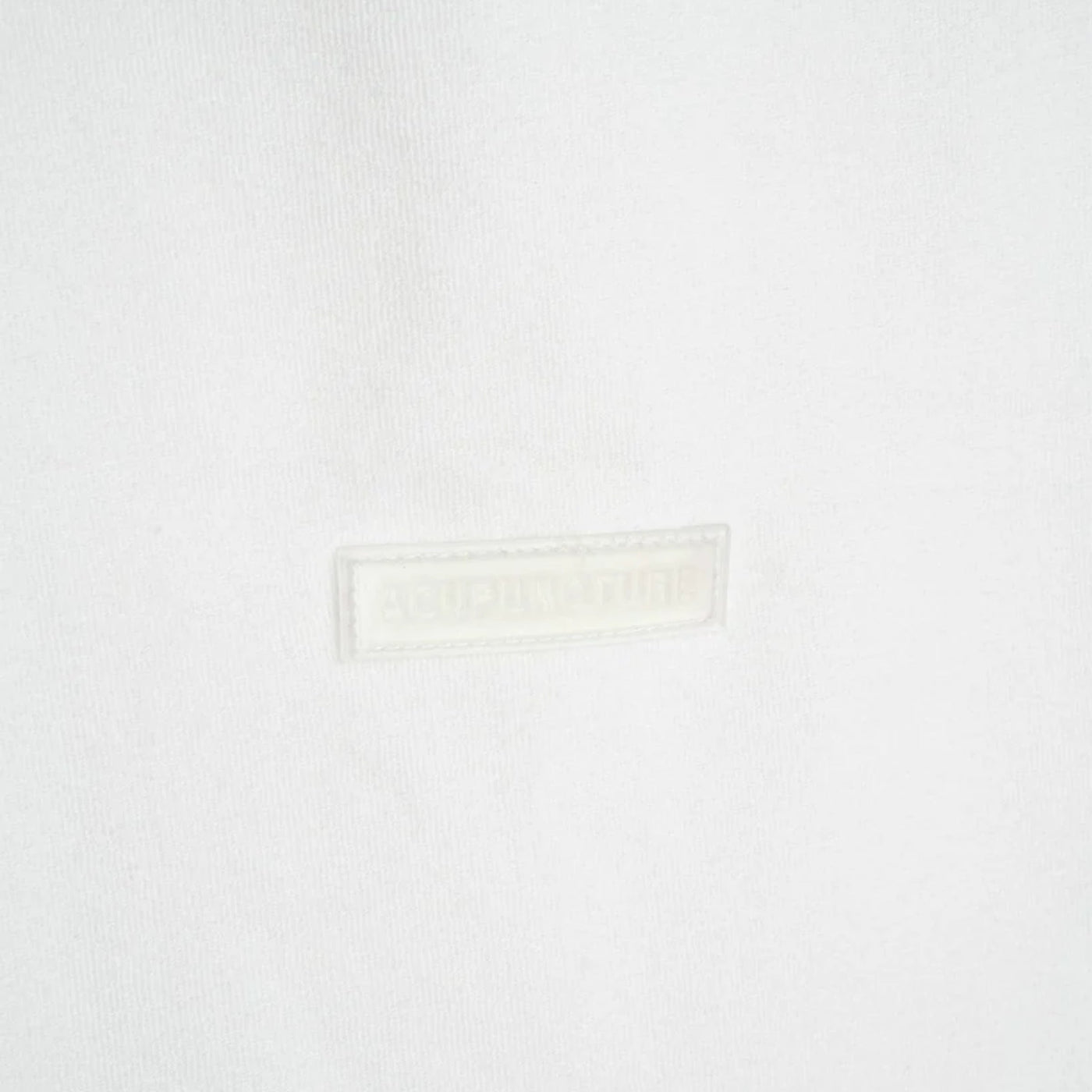 Acupuncture T-Shirt Label White