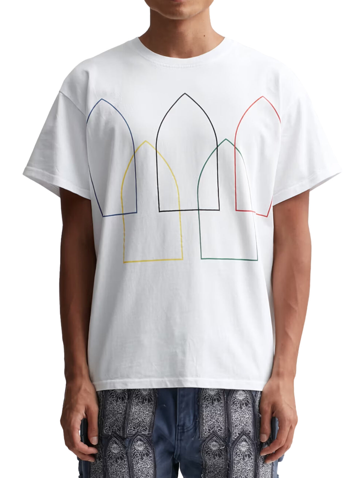 Who Decides War T-Shirt Interwoven Windows Cloud