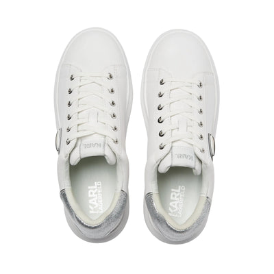 Karl Lagerfeld Sneaker Kapri White-Silver