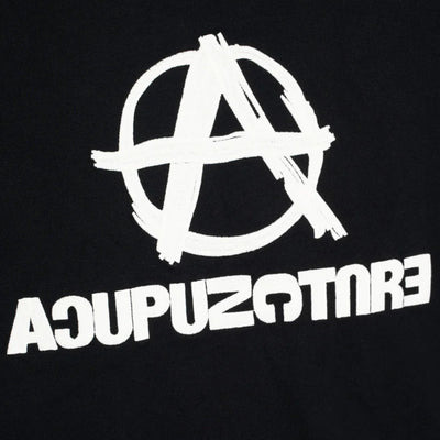 Acupuncture T-Shirt A Logo Black-White