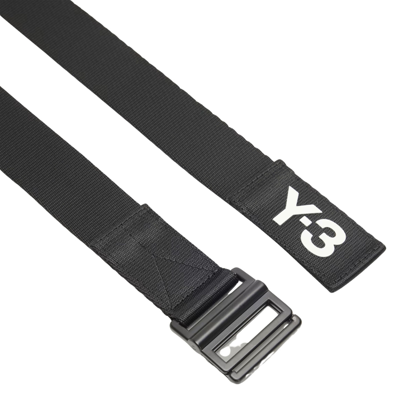 Y-3 Belt Big Logo Black-White