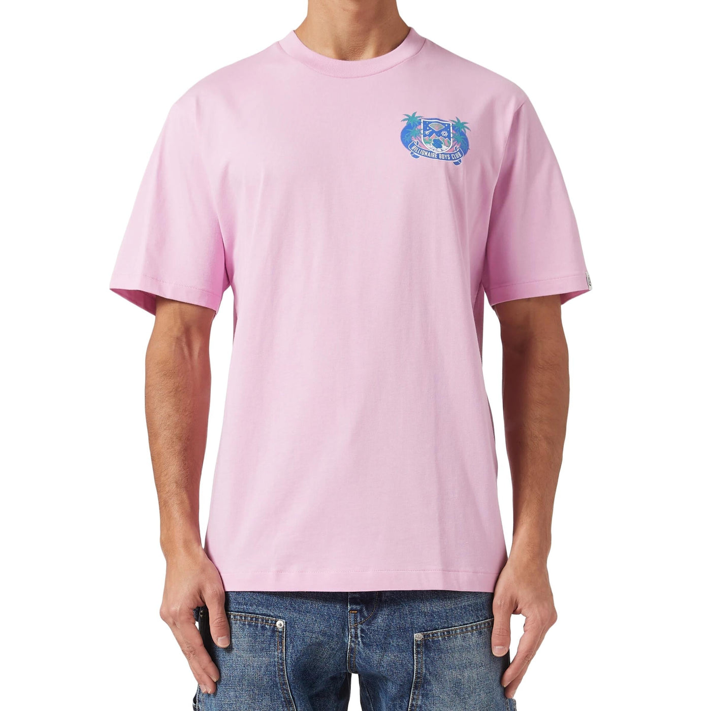 Billionaire Boys Club T-Shirttropical Crest Pink