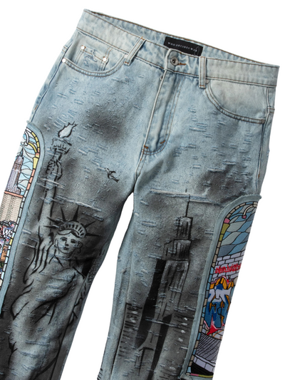 Who Decides War Jeans Hit Denim Sky