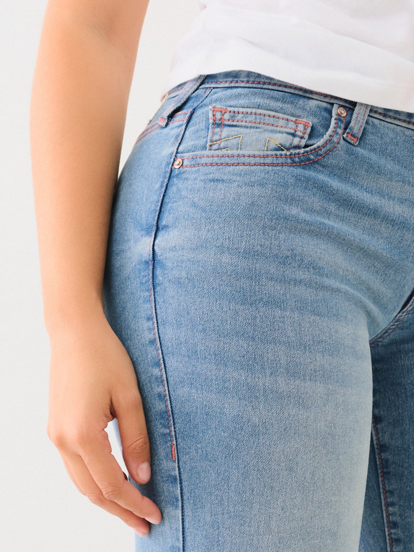 True Religion Becca Sn Mr Bootcut Light Sleet Wash