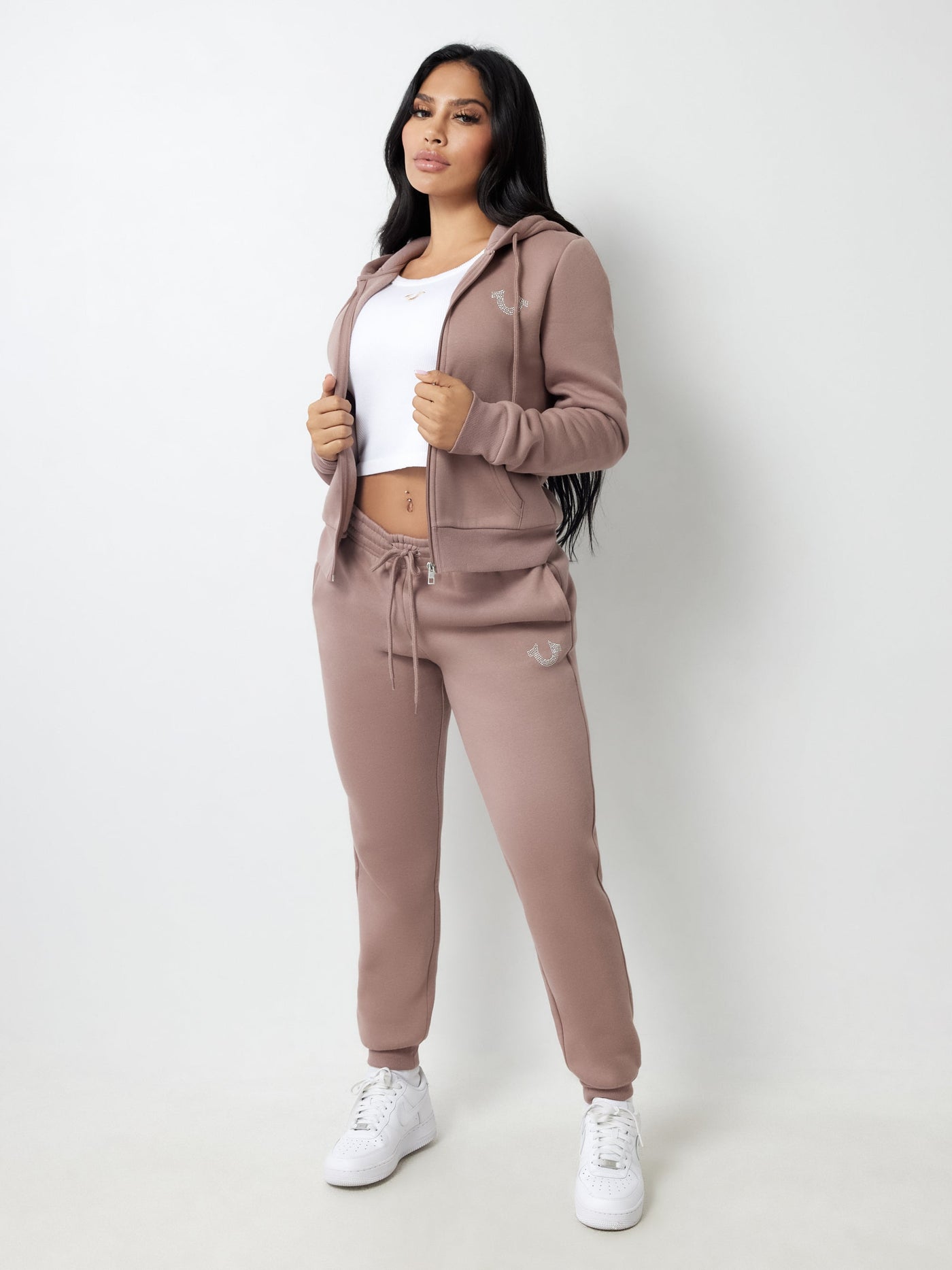 True Religion True Zip Hoodie Antler