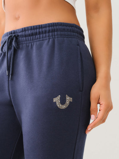 True Religion True Mid Rise Jogger Dress Blue