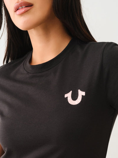 True Religion Money Buddha Ss Tee Jet Black